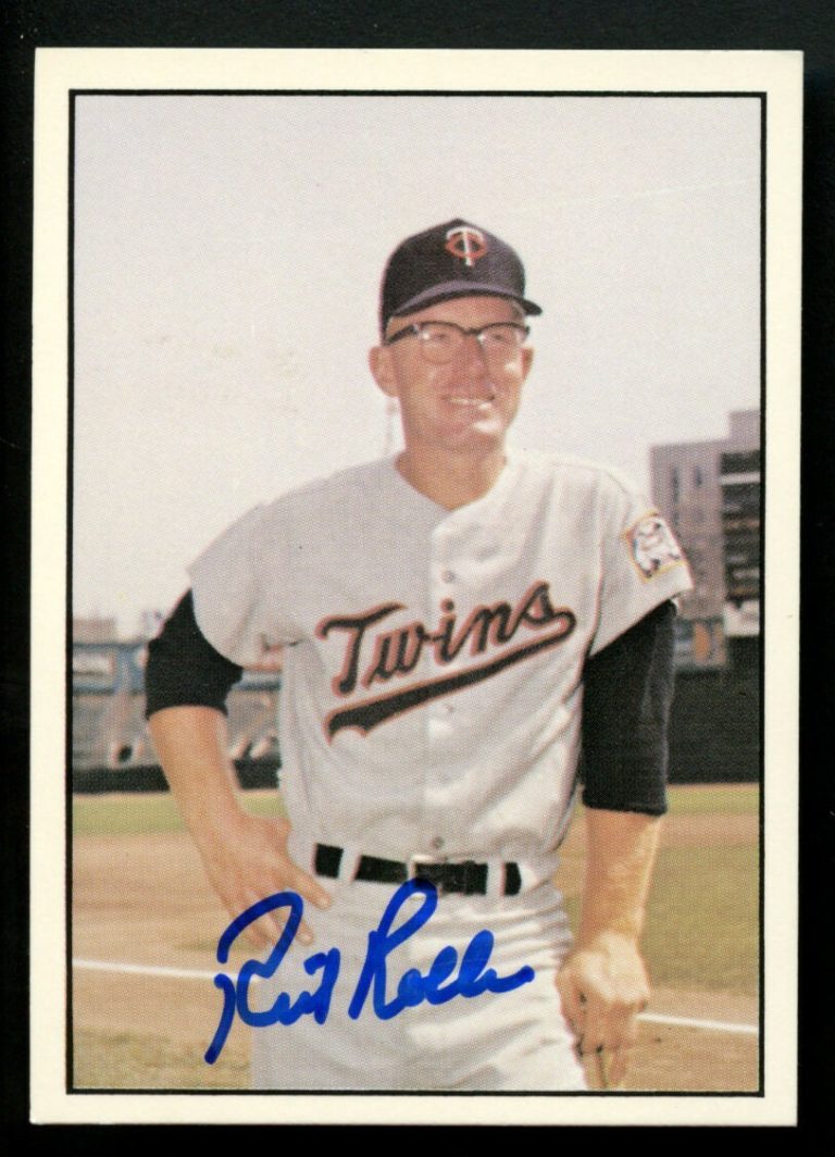 Rich Rollins #0119 signed autograph auto 1978 TCMA Baseball Trading Card