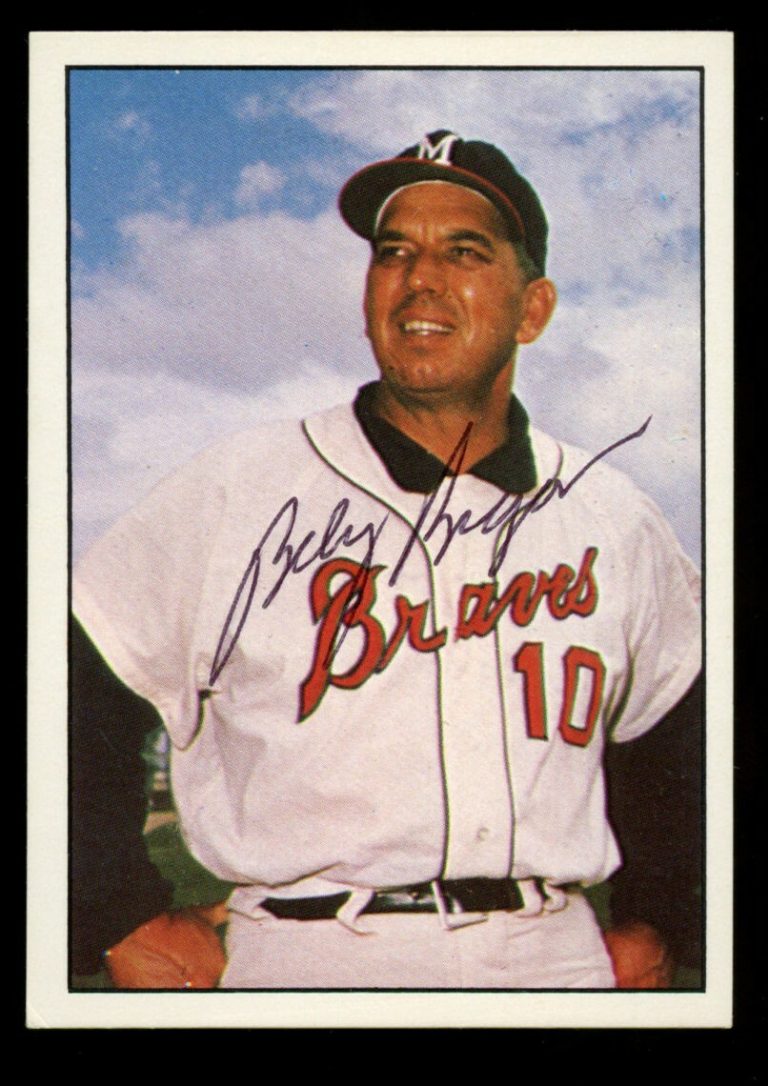 Bobby Bragan #410 signed autograph auto 1981 TCMA The 1960's Baseball Card ~