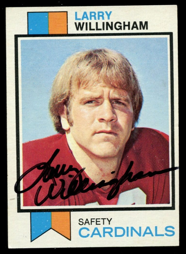 Larry Willingham #213 signed autograph auto 1973 Topps Football Trading Card