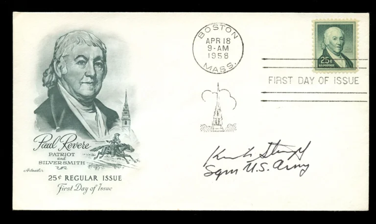 Kenneth Stumpf d2022 signed autograph FDC Medal of Honor Recipient Army Vietnam