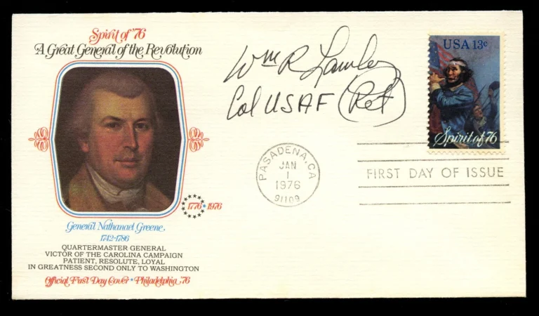 William Lawley d1999 signed autograph FDC Medal of Honor Recipient US Army WWII