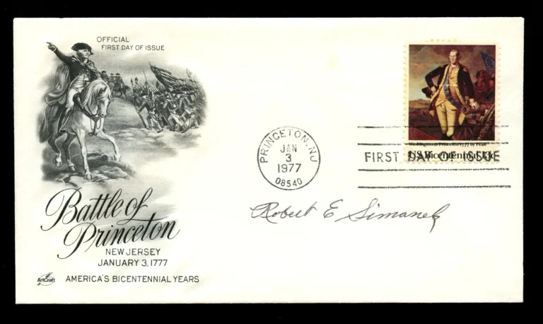 Robert Simanek signed autograph auto FDC Medal of Honor Recipient USMC Korea