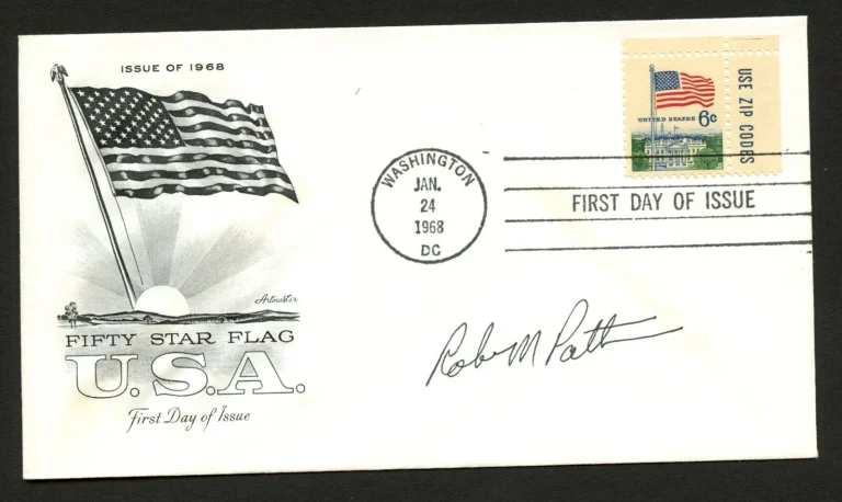 Robert Patterson signed autograph FDC Medal of Honor Recipient US Army Vietnam
