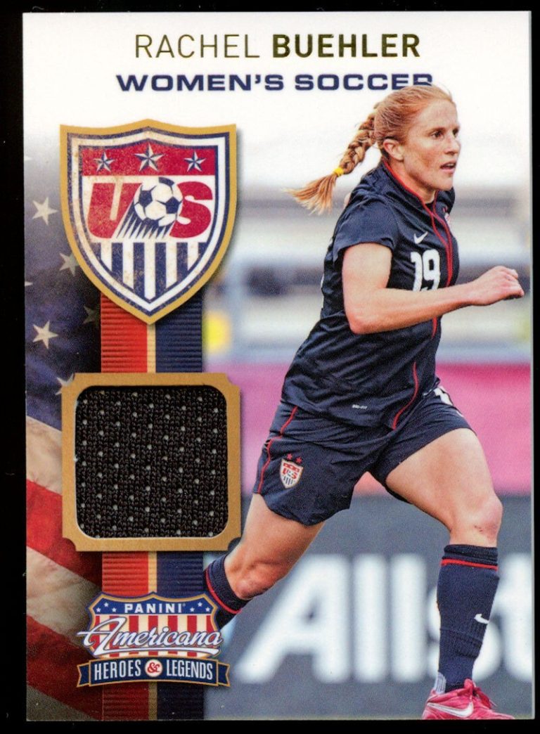 Rachel Buehler #18 Panini 2012 Americana Women's Soccer Jersey Card 177/199