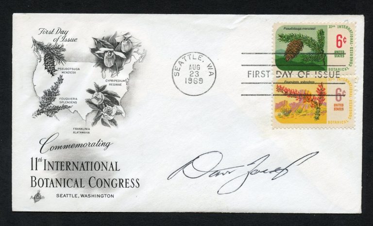 Daniel J. Zoerb d2003 signed autograph auto First Day Cover WWII ACE USAAF
