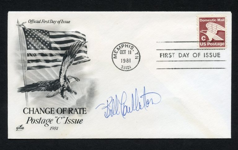 William Cullerton d2013 signed autograph auto First Day Cover WWII ACE USAAF