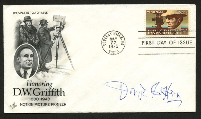 Joseph Cotten d1994 signed autograph FDC Citizen Kane / Journey into Fear BAS