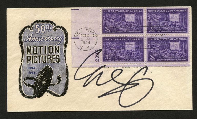 George Lopez signed autograph auto FDC First Day Cover Actor & Comedian BAS