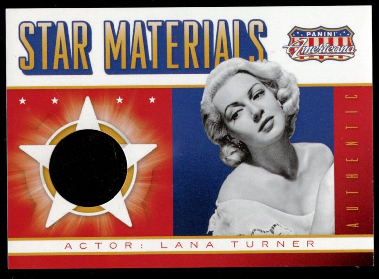 Americana Star Materials 2015 Panini Lana Turner #SM-LT Trading Card