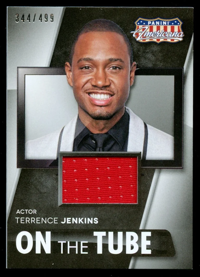 Americana On the Tube 2015 Panini Terrence Jenkins Worn Material #MM-TJ 344/499