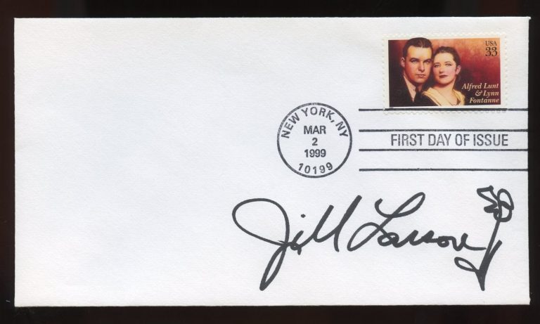 Jill Larson signed autograph American Actress Soap Opera All My Children FDC