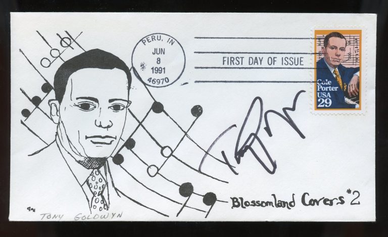 Tony Golowyn signed autograph auto Actor Singer Producer First Day Cover