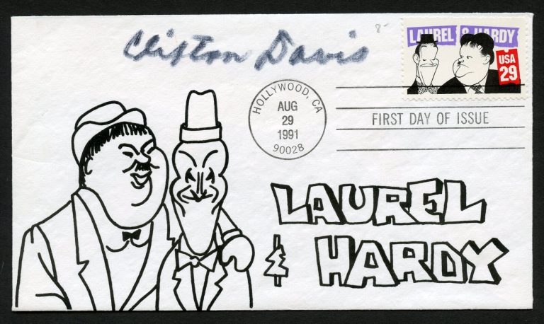 Clifton Davis signed autograph auto American Actor Songwriter Author FDC