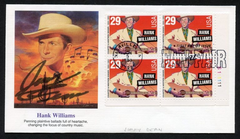Jimmy Dean d2010 signed autograph Country Music Singer Actor First Day Cover