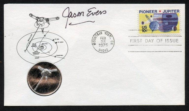 Jason Evers d2005 signed autograph Actor TV drama Channing First Day Cover