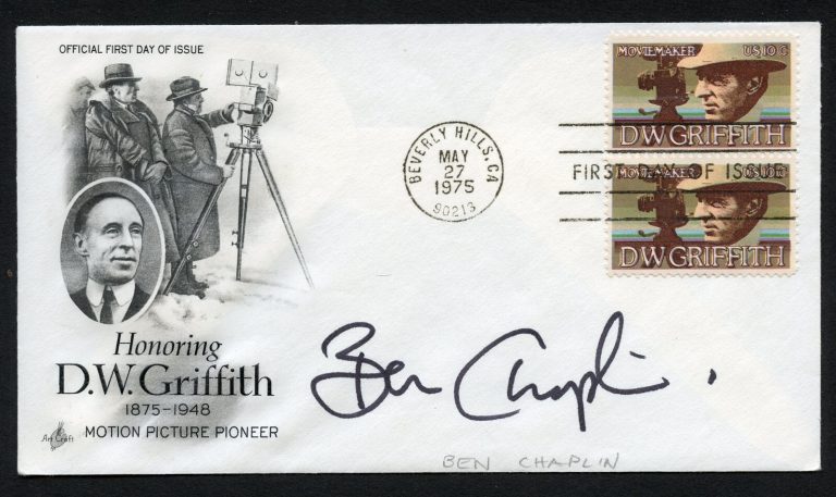 Ben Chaplin signed autograph auto British Actor The Truth About Cats & Dogs FDC