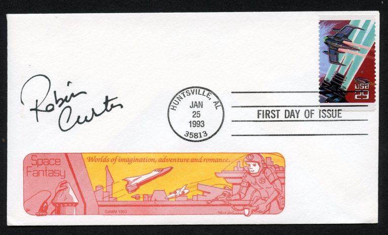 Robin Curtis signed autograph Actress Replacing Kirstie Alley in Star Trek FDC