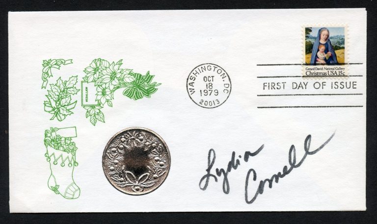 Lydia Cornell signed autograph Actress Too Close for Comfort First Day Cover
