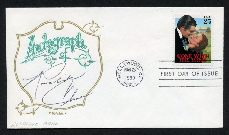 Rosalind Chao signed autograph auto American Actress AfterMASH First Day Cover