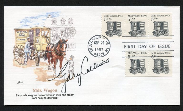 Gary Collins d2012 signed autograph American Actor & TV Host First Day Cover