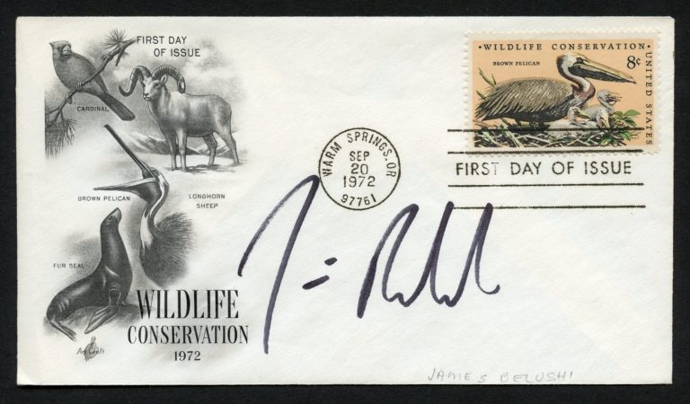 James Belushi signed autograph auto Actor According to Jim First Day Cover