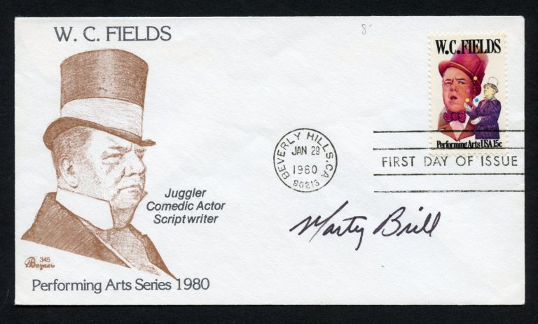Marty Brill d2021 signed autograph auto Comedian Actor Postal Cover FDC
