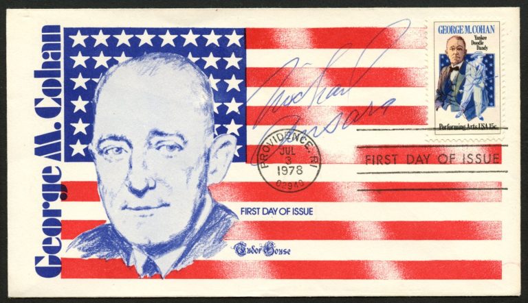 Michael Ansara d2013 signed autograph auto Actor Broken Arrow Postal Cover FDC