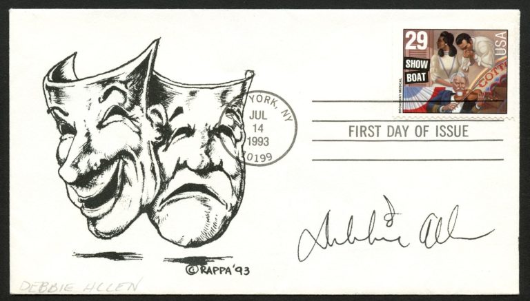 Debbie Allen signed autograph auto Actress TV Series Fame Postal Cover FDC