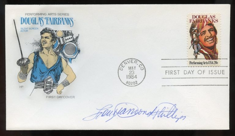 Lou Diamond Phillips signed autograph Actor as Ritchie Valens Film La Bamba FDC