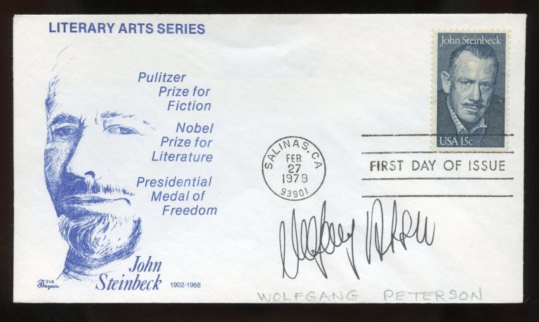 Wolfgang Petersen d2022 signed autograph German Director Producer Das Boot FDC