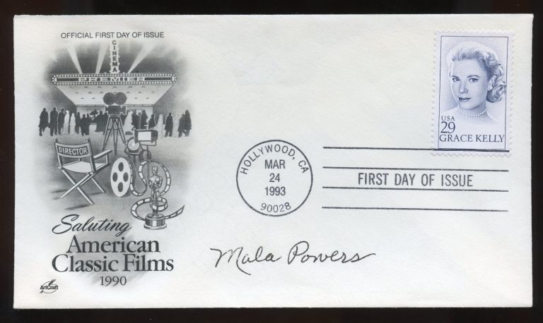 Mala Powers d2007 signed autograph American Actress in Tough as They Come FDC