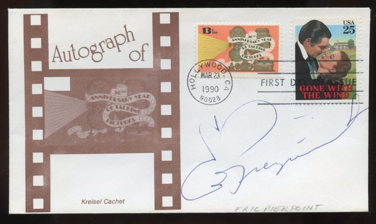 Eric Pierpoint signed autograph Actor as George Francisco on Alien Nation FDC