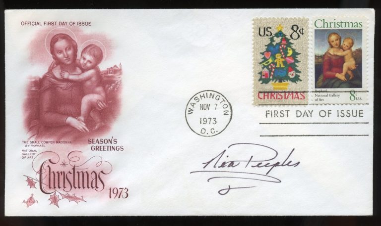 Nia Peeples signed autograph American R&B Actress Nicole Chapman in Fame FDC