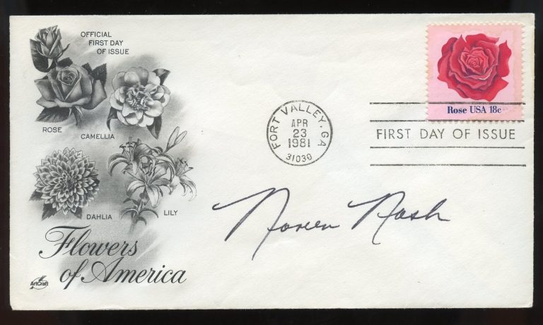 Noreen Nash signed autograph auto American Film TV Actress The Red Stallion FDC