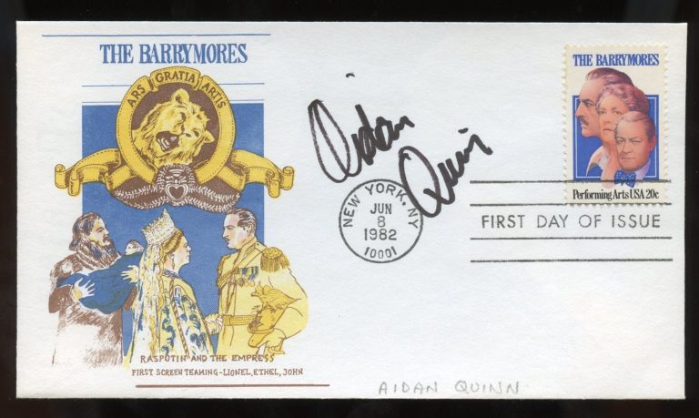 Aidan Quinn signed autograph auto American Actor in TV Film An Early Frost FDC