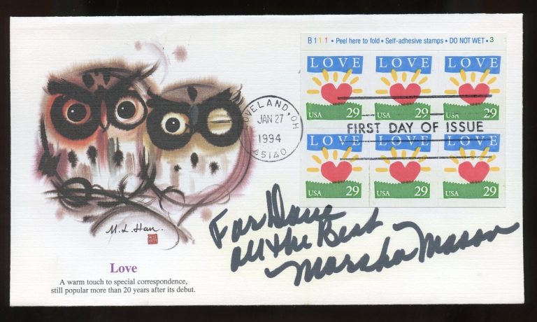 Marsha Mason signed autograph American Director Actress Cinderella Liberty FDC