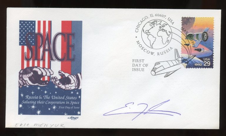 Eric Menyuk signed autograph auto American Film Actor TV Series Star Trek FDC