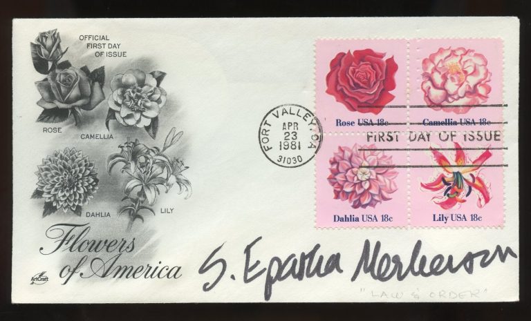 S. Epatha Merkerson signed autograph auto Actress Law & Order First Day Cover
