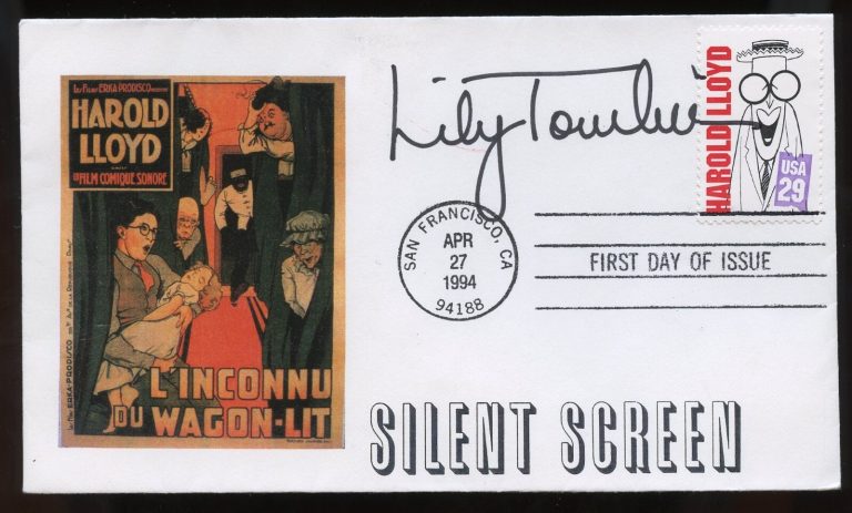 Lily Tomlin signed autograph auto American Actress Comedian Writer Singer FDC