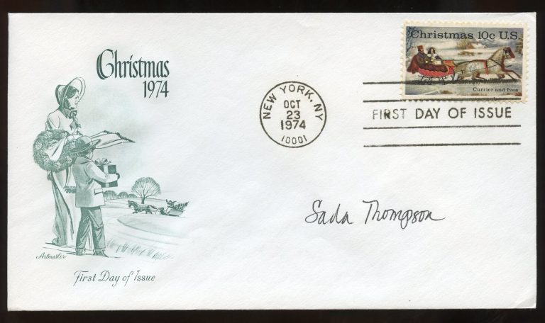 Sada Thompson d2011 signed autograph auto Actress as Kate Lawrence in Family FDC