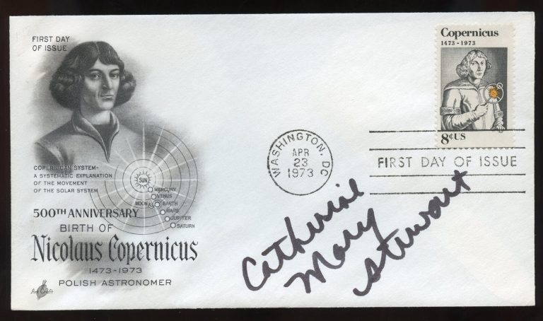 Catherine Mary Stewart d1993 signed auto Canadian Actress Days of Our Lives FDC