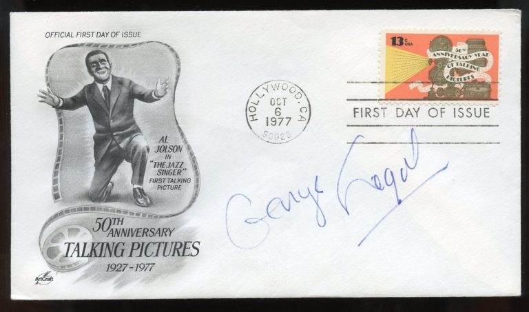 George Segal d2021 signed autograph American Actor in Film Ship of Fools FDC