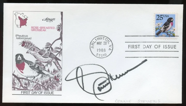 Connie Stevens signed autograph American Actress as Cricket in Hawaiian Eye FDC