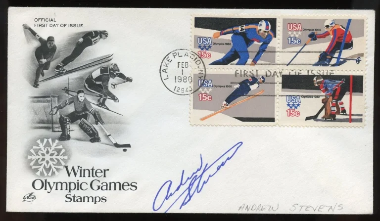 Andrew Stevens signed autograph American Actor Film Producer Film Cannes FDC