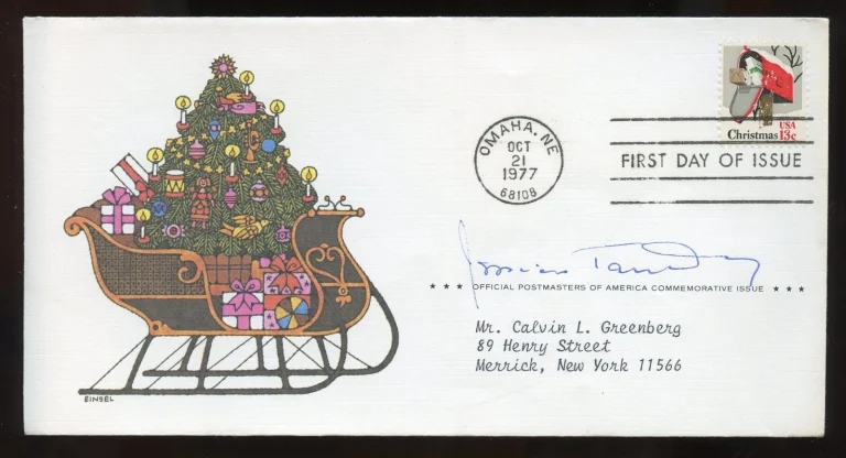 Jessica Tandy d1994 signed autograph British Actress in Driving Miss Daisy FDC