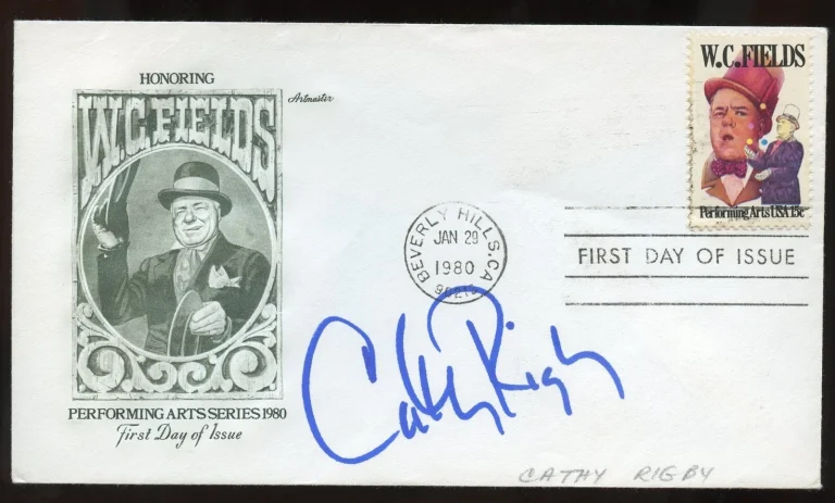 Cathy Rigby signed autograph auto American Actress Speaker Artistic Gymnast FDC