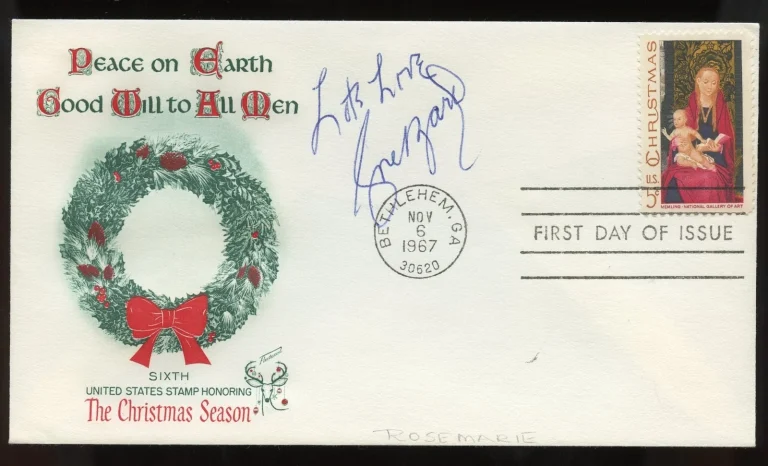 Rose Marie d2017 signed autograph American Actress Singer Vaudeville Perform FDC