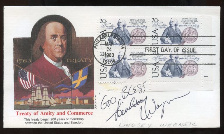 Lindsey Wagner signed autograph American Actress & Model in The Bionic Woman FDC