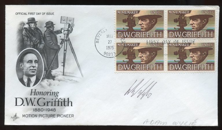 Adam Wylie signed autograph auto American Actor Magician & Crayola Spokesman FDC