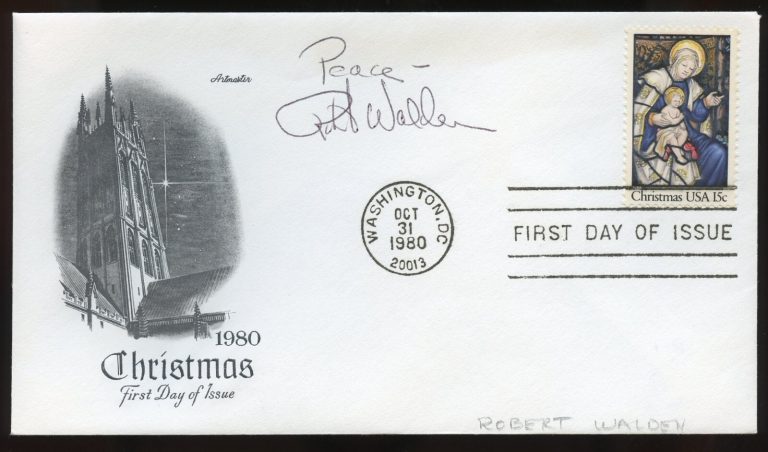 Robert Walden signed autograph auto American Actor as Joe Rossi on Lou Grant FDC